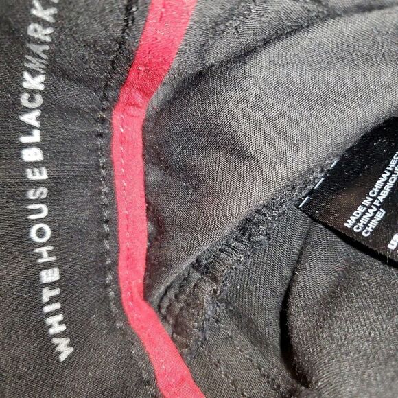 WHBM  Sculpt High Rise Skinny Black Ankle Jeans Sz 0 NWOT - Picture 6 of 6